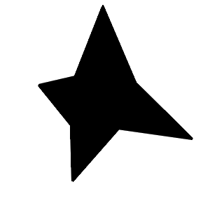 pochoir étoile